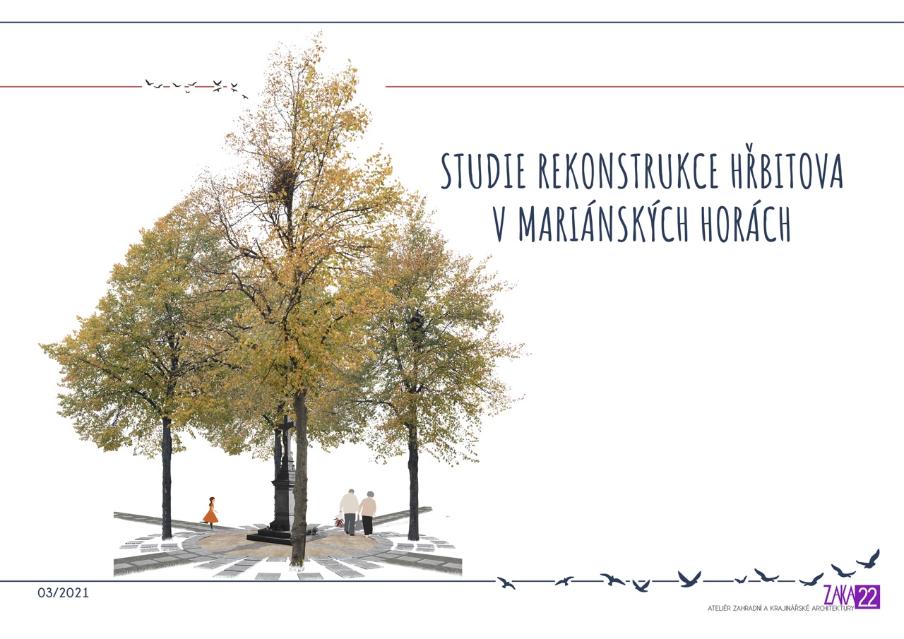 Studie - Hřbitov v Mariánských Horách